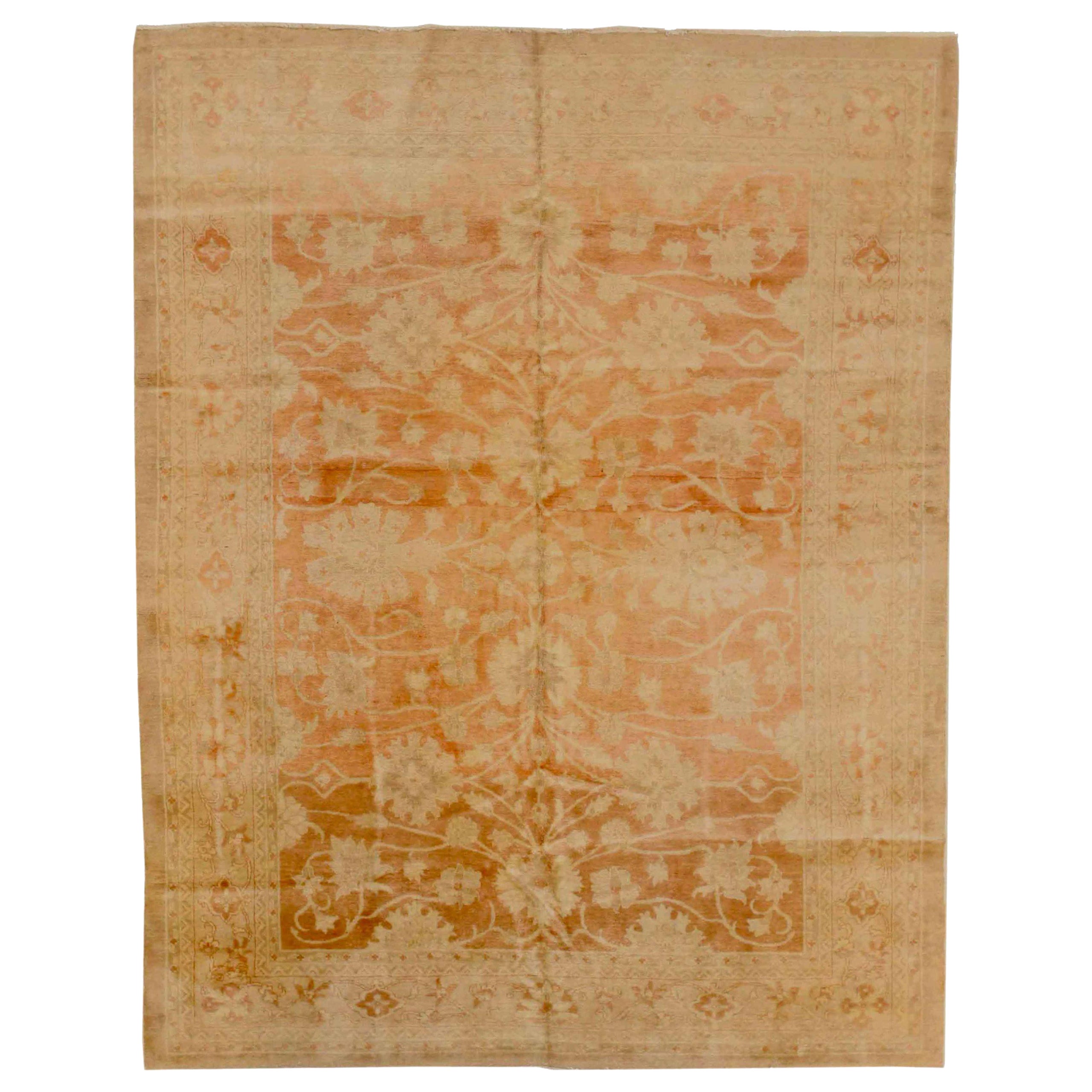 Tappeto Persiano Tabriz Piccolo - Lana Avorio Rosa 71932