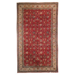 Tappeti persiani Tabriz Circa 1910 - Lana Blu Avorio Rosso 71975