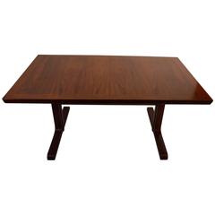 Vintage Danish Rosewood Dining Table by Skovby