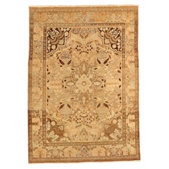 Tappeto persiano Tabriz Small - Lana Marrone Avorio Taupe 72459