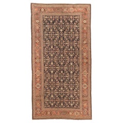 Russian Karabagh Area Rugs Circa 1910 - Wool Black Ivory Red 72529