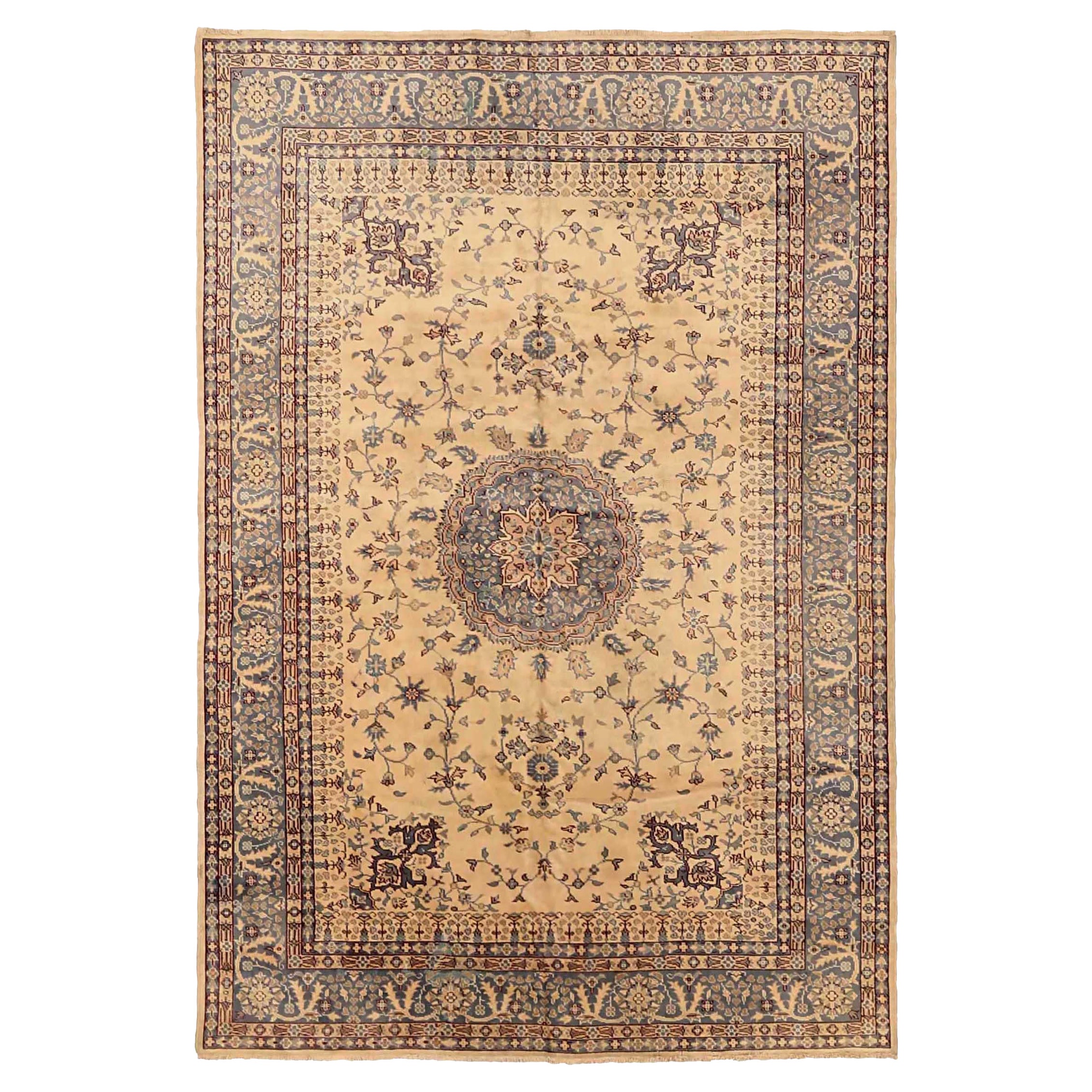 Afghanistan Sivas Small Rug Circa 1940 - Wool Brown Gray Ivory 72533