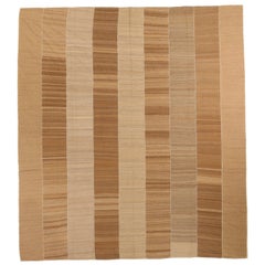 Rug & Kilim Kilim Circa 1940 - Laine Brown Ivoire Taupe 72712