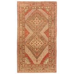 Tapis russe Khotan Circa 1910 - Laine Brown Ivoire Rouge 72742
