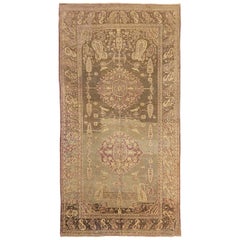 Russian Khotan Area Rugs - Wool Brown Ivory Red Taupe 72745