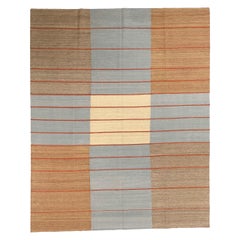 Tappeto persiano Rug & Kilim Circa 1990 - Lana Blu Marrone Avorio Rosso 73028