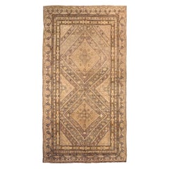 Tapis russe Khotan - Laine Brown Ivoire Taupe 73113