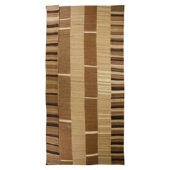 Rug & Kilim Kilim Persan Circa 1910 - Laine Brown Ivory Taupe 73170