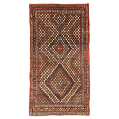 Persian Lilian Small Rug - Wool Blue Red Yellow 73241
