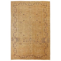 Persian Malayer Area Rugs - Wool Brown Ivory 73285