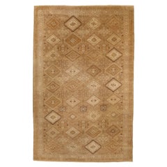 Tappeti persiani Shiraz - Lana Marrone Avorio Taupe 73360