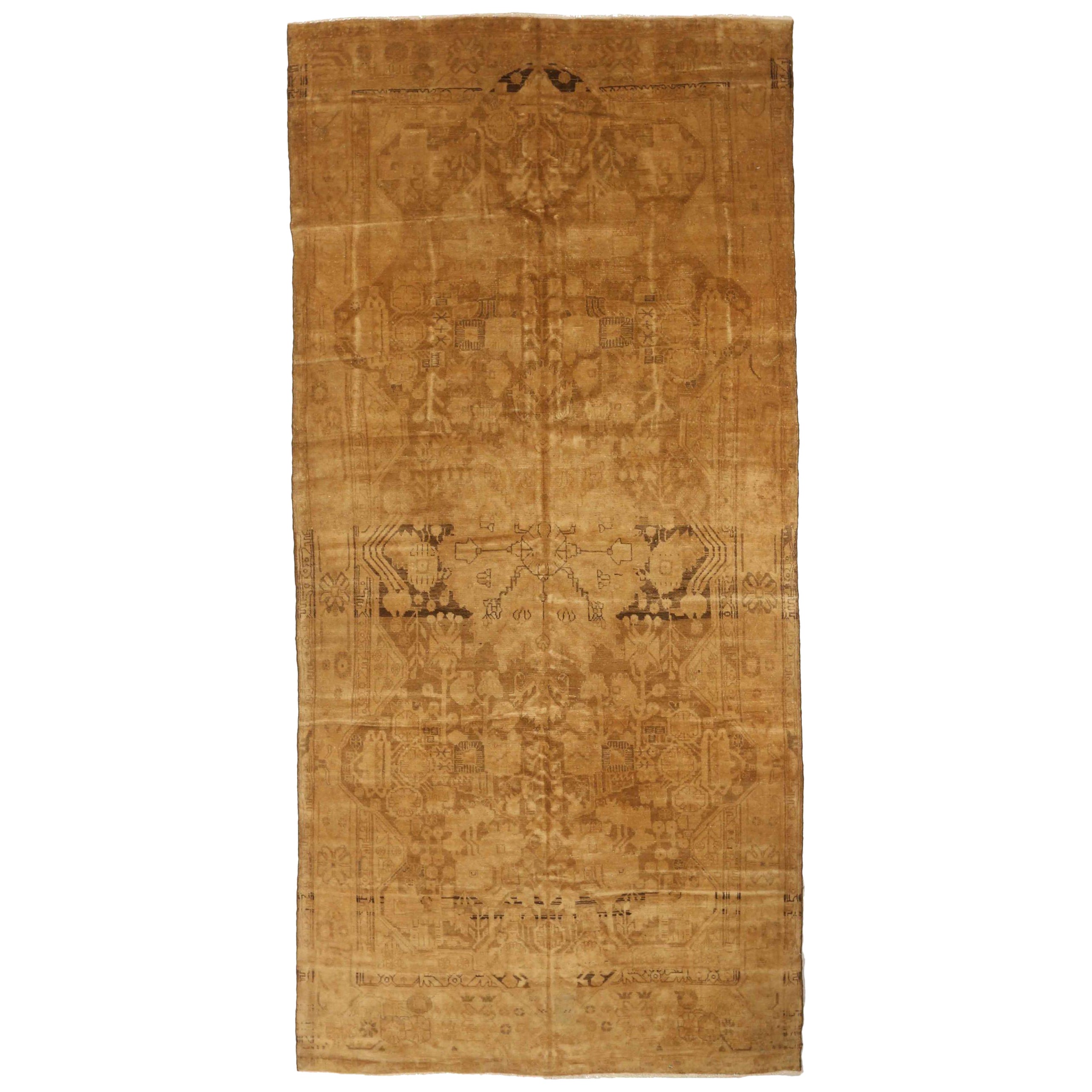 Alfombras Persas Malayer - Lana Marrón Marfil 73420 en venta