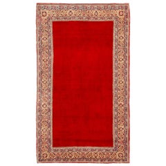 Tappeto persiano Hamadan di piccole dimensioni CIRCA 1940 - Lana Avorio Rosso 73475