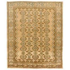 Tappeto persiano Hamadan Piccolo Circa 1910 - Lana Blu Marrone Avorio 73649