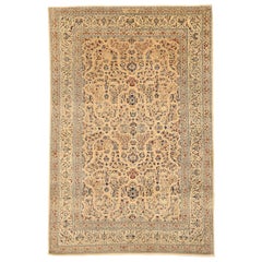Tappeto persiano Naien piccolo, CIRCA 1910 - Lana Blu Avorio 73673