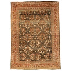 Persische Sultanabad Bereich Teppiche CIRCA 1910 - Wolle Brown Elfenbein Rot 73700
