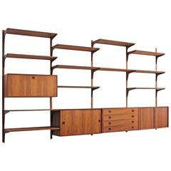 Rosewood Danish Wall Unit H.G System
