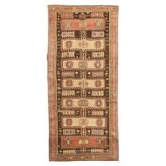 Petit tapis russe Karabagh - Laine Brown Ivoire Rose 73761