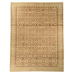 Persian Malayer Area Rugs - Wool Brown Ivory 73850