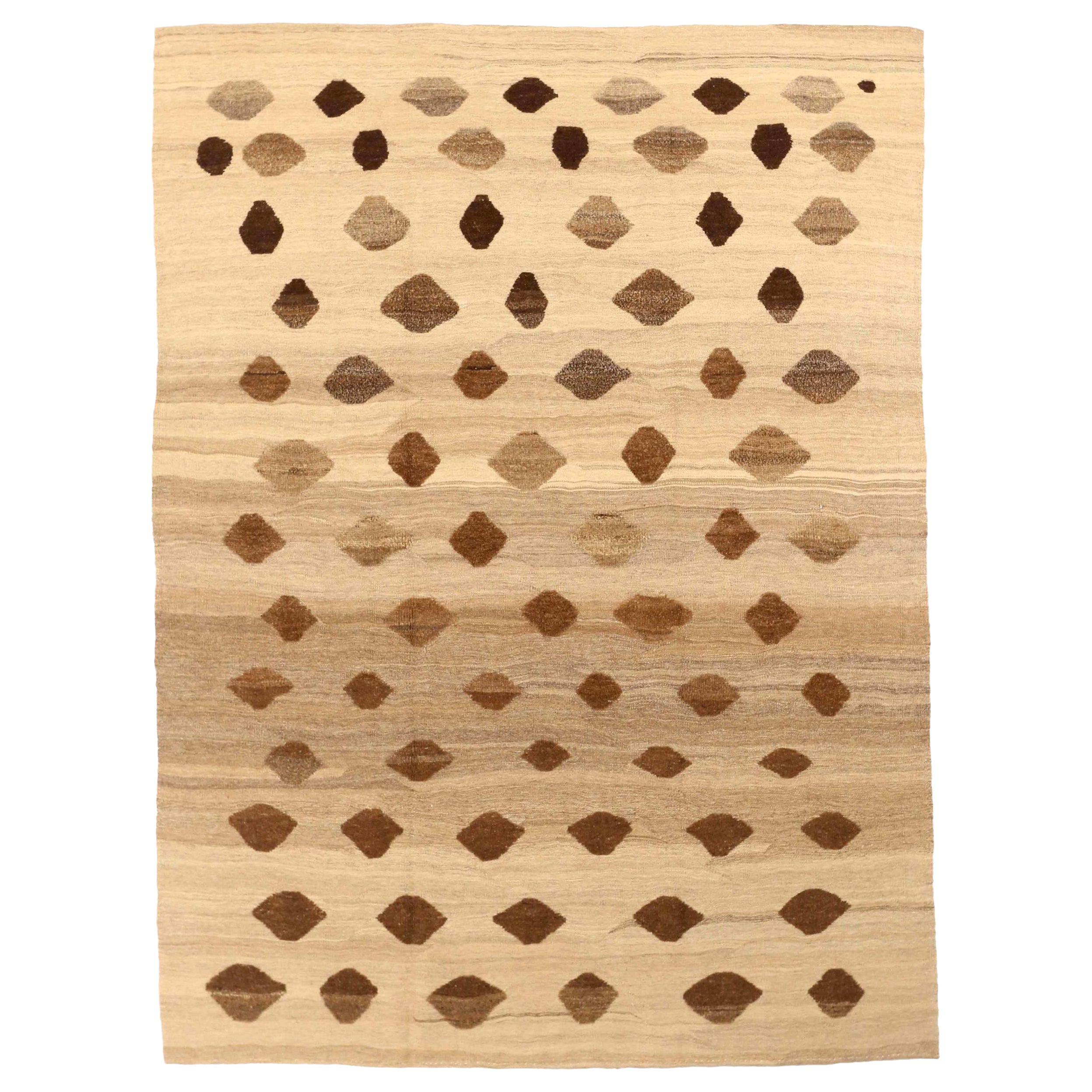 Rug & Kilim Persan Circa 1990 - Laine Brown Ivory 73888