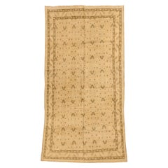 Alfombra Persa Malayer Pequeña - Lana Marrón Marfil 73980