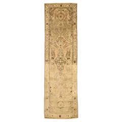 Alfombra Persa Malayer - Lana Marrón Marfil Topo 74029