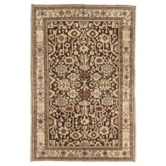 Tappeti persiani Malayer - Lana Marrone Avorio Rosso 74108