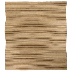 Rug & Kilim Kilim Circa 1910 - Laine Brown Ivoire Taupe 74147