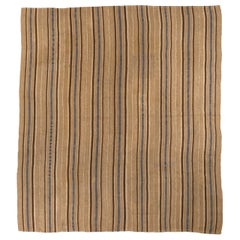 Rug & Kilim Kilim Circa 1910 - Laine Brown Ivoire Taupe 74158