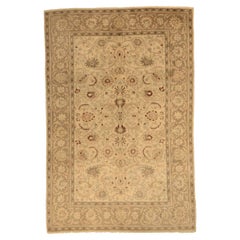 Tappeto persiano Kashan piccolo, CIRCA 1910 - Lana Marrone Avorio Taupe 75015