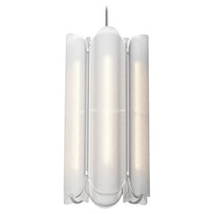 Lustre / Suspension Contemporary 'Vale 6-P', Silica by AND