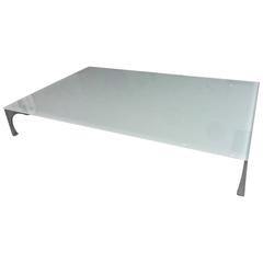 Roche Bobois Steel and Glass Cocktail/Coffee Table