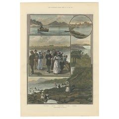 Stations balnéaires d'Australie - Illustrated London News, 1889