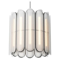 Lustre / lampe à suspension contemporain 'Vale 12-P', anthracite par AND