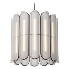 Lustre / Suspension Contemporary 'Vale 12-P', Rust by AND
