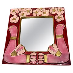 Miroir cygnes, Mithé Espelt vers 1970