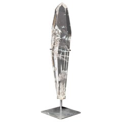 Water Clear Real Lemurian Quartz Point