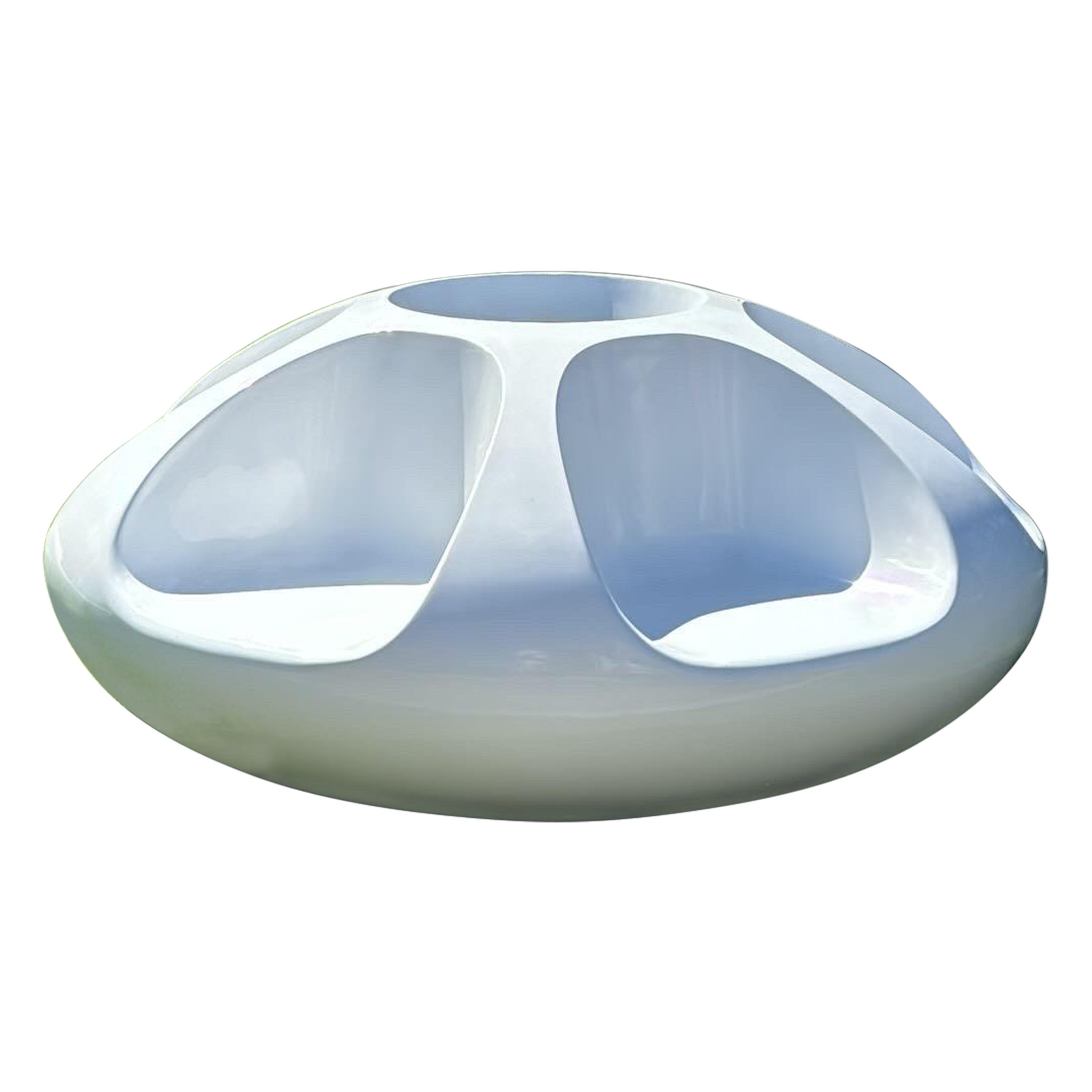 Banco/plantador Sintoform de Elsie Crawford para Architectural Fiberglass, 1970 en venta