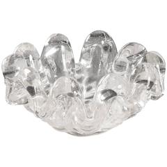 Barovier Attributed Handblown Murano Glass Bowl 1