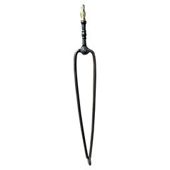 Antique 18th-19th Century Dutch Fire Tongs, Neoclassical Period