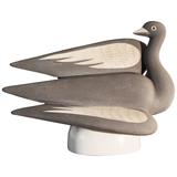 „Grauer Schwan“, ikonische Art-Déco-Skulptur von Waylande Gregory