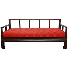 Chinese Ming Style Carved Rosewood Daybed Sofa