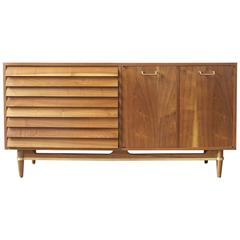 Mid-Century Walnut Dresser by American of Martinsville