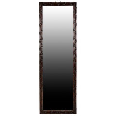A 20th Century Chinese Rosewood Mirror
