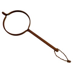 Bech & Starup Miroir à main Teck Miroir de courtoisie danois Den Permanente 1960s