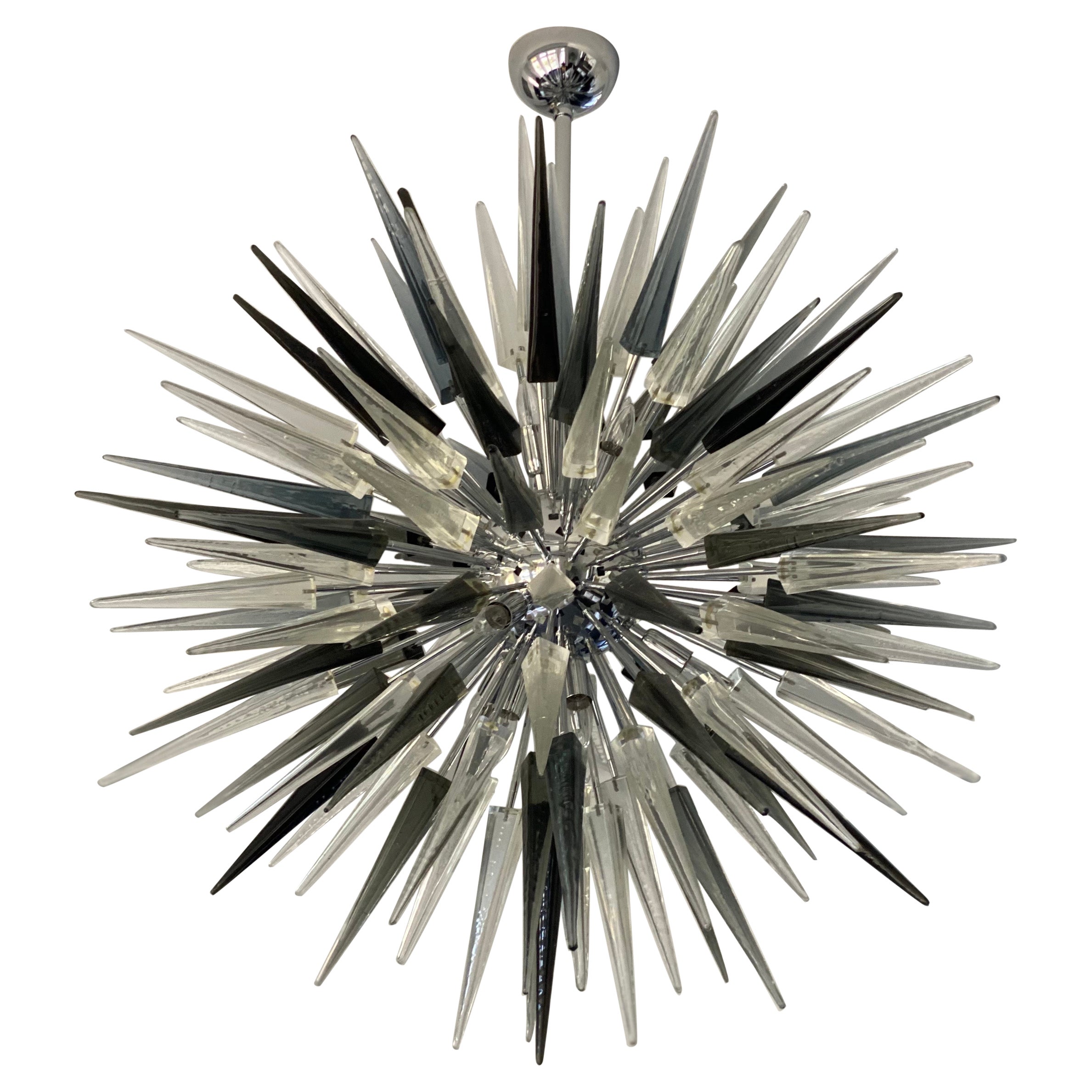 Murano Glas Sputnik-Kronleuchter
