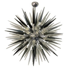 Lustre Sputnik en verre de Murano