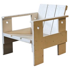 Early Crate Chair by Gerrit Rietveld
