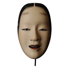 Japanese Noh Mask of Zō-onna (増女) - noble young woman