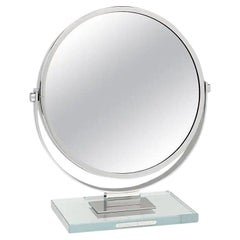 Miroir Brot miroir de coiffeuse «prestige » en chrome et verre